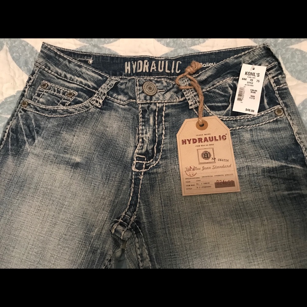 Hydraulic Jeans - Bailey Almost Boot cut 11/12